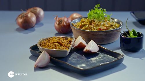 Malai Pyaaz ki Sabzi & Besan Pyaaz ki Sabzi 